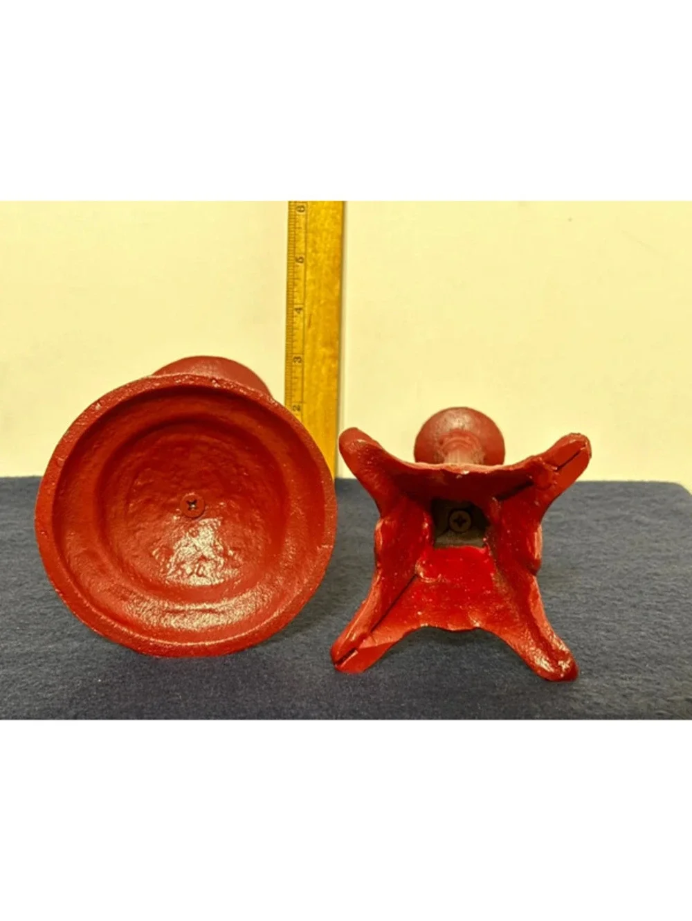 Vintage Cast-iron Candlestick Holders